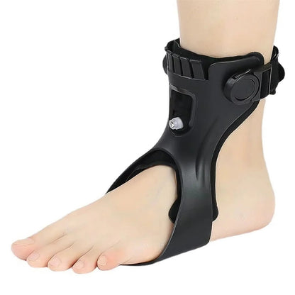 Foot Drop Support Brace with Adjustable Straps and Non-Slip Base