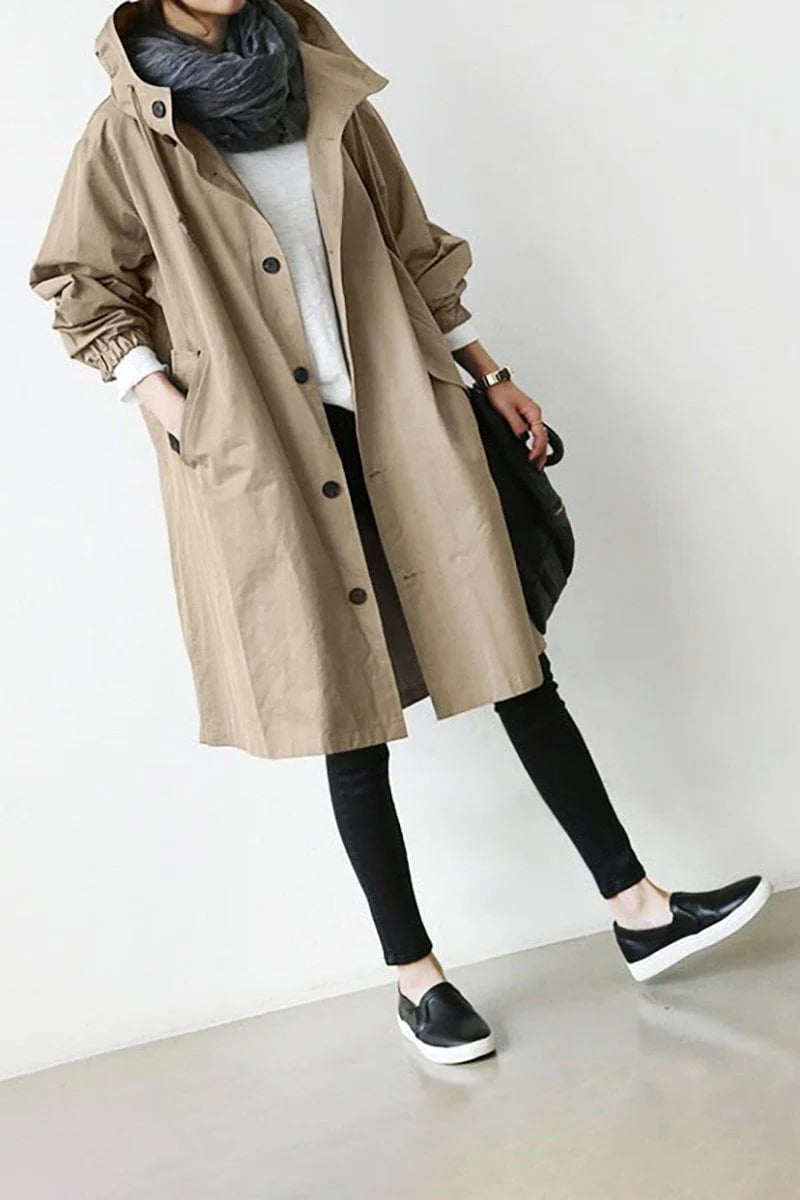 Women's Knee-Length Dress with Fitted Waist and Durable Construction