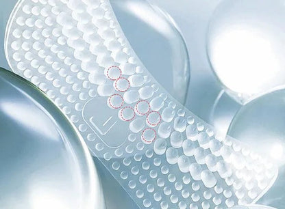Silicone Heel Grips with Textured Bumps and Shock Absorption, Adhesive Backing