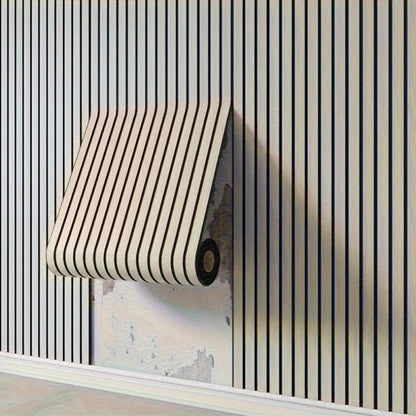 Self Adhesive Wall Panels with 3D Wood Grain Texture and Sound Absorption