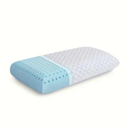 Gel Memory Foam Pillow with Dual-Sided Cooling and Ergonomic Cervical Support