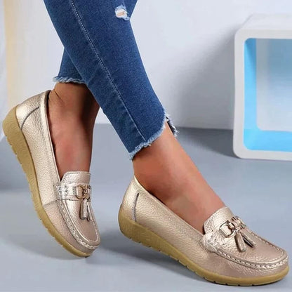 Women's Loafer with Arch Support Footbed and Ventilated Upper