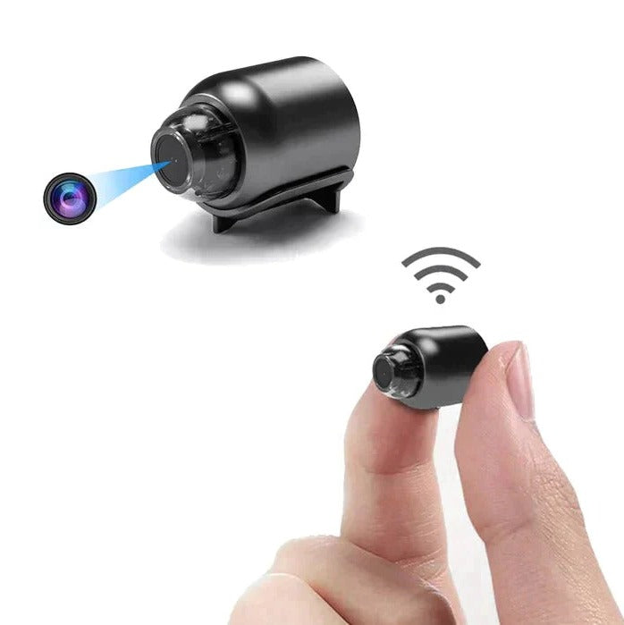 Wireless HD Security Camera with Night Vision and Motion Alerts, Compact Design