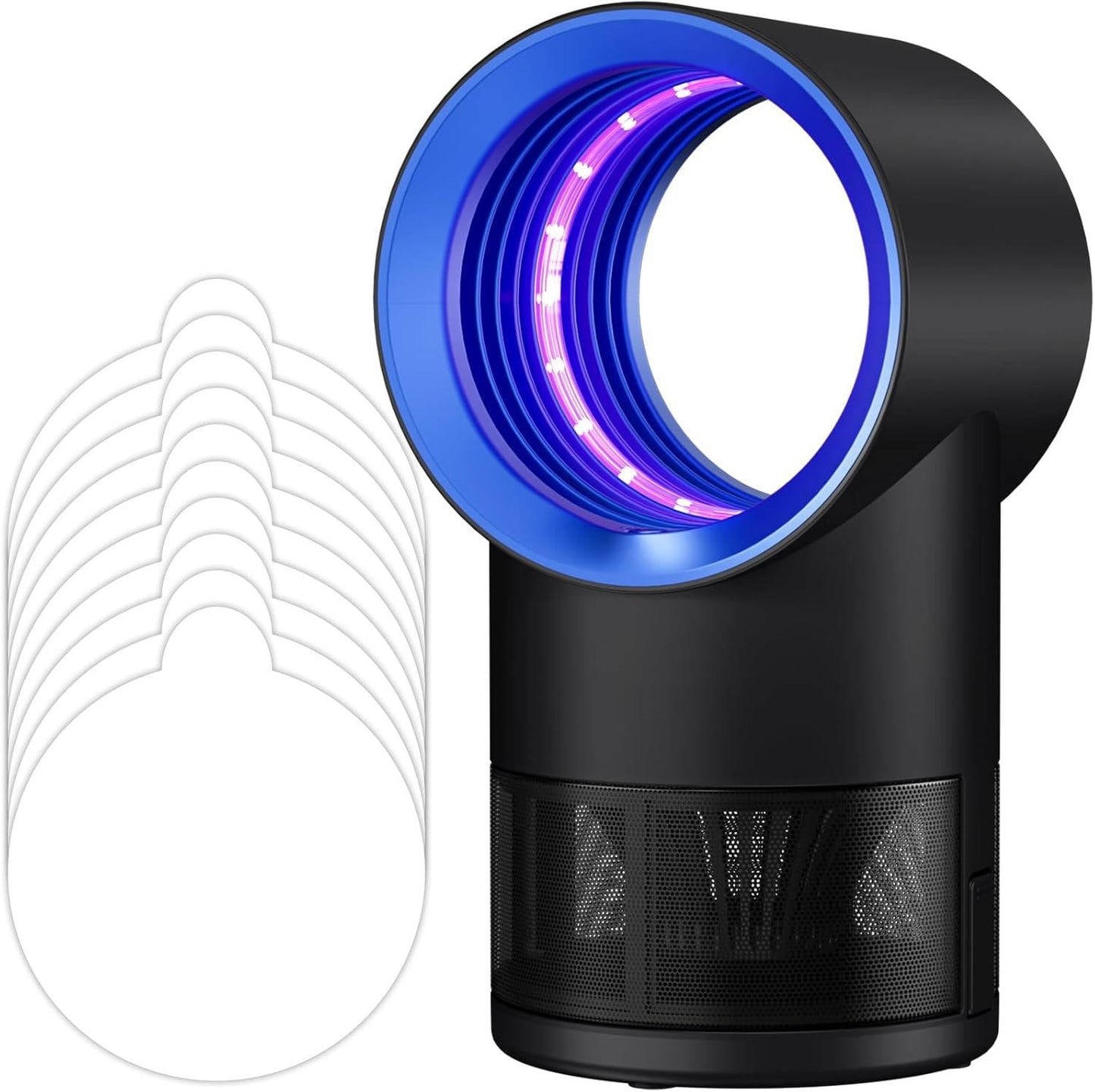 Fruit Fly and Gnat Trap with UV Light Attraction and Suction Fan, Timer Control