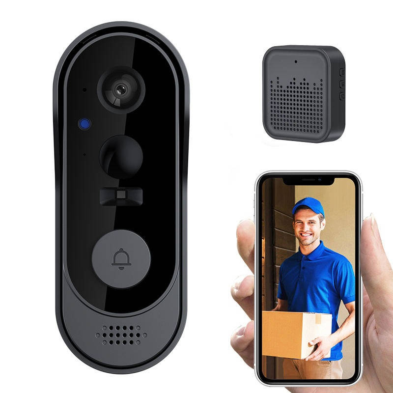 Smart Video Doorbell with Motion Detection and Night Vision, Two Way Audio