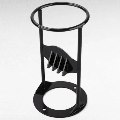 Manual Cast Iron Log Splitter with Wedge Blade and Carry Handle