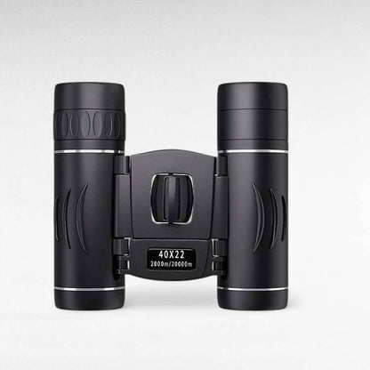 Bird Watching Binocular with 40x Magnification and HD Glass Optics, Foldable Design