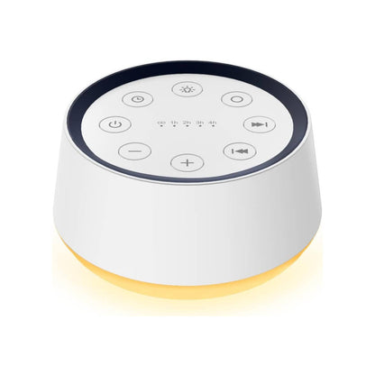 Sound Machine with 30 Soothing Sounds and 12-Color Night Light for Sleep