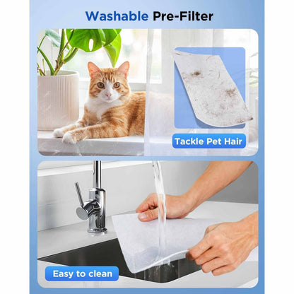 Air Purifier for Large Rooms with Pet Hair and Odor Removal, 2200 Sq.Ft Coverage