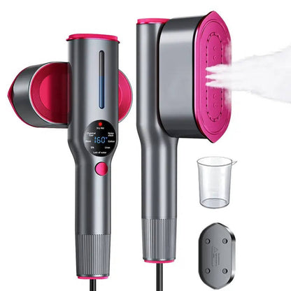 Garment Steamer with 90 Degree Rotating Head and 7 Fabric Settings, 15-Second Heat