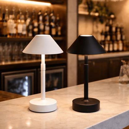 Rechargeable LED Table Lamp with Telescopic Height Adjustment and Color Temperature Control