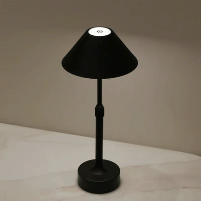 Rechargeable LED Table Lamp with Telescopic Height Adjustment and Color Temperature Control