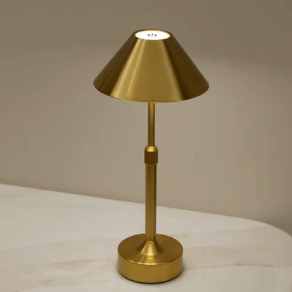 Rechargeable LED Table Lamp with Telescopic Height Adjustment and Color Temperature Control