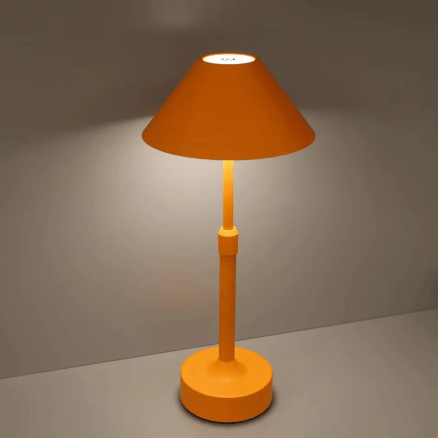 Rechargeable LED Table Lamp with Telescopic Height Adjustment and Color Temperature Control