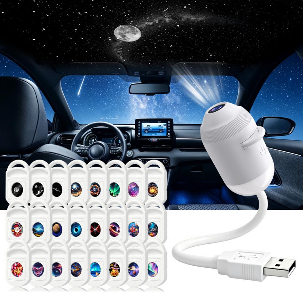 Ceiling Star Projector Night Light with Touch Control and Dimmable Glow