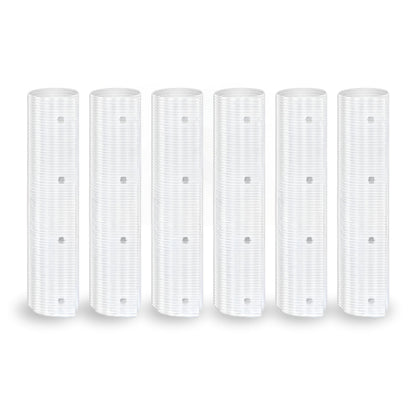 Tree Trunk Guard with Wraparound Shields and Snap Assembly, 6 Pack