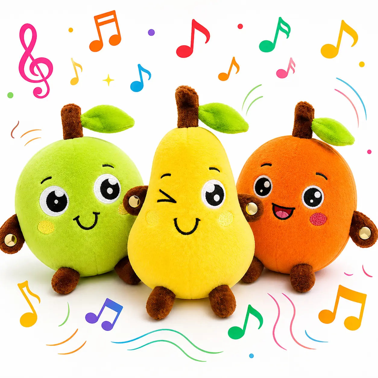 Interactive Touch and Sound Plush Toy for Parent Child Bonding
