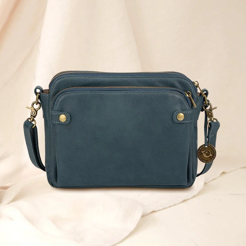 Convertible Crossbody Bag with Adjustable Strap and Card Slots for 10in Tablets