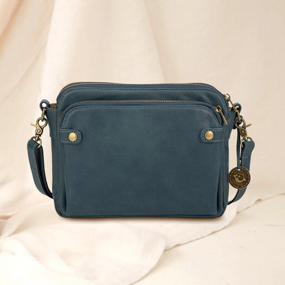 Convertible Crossbody Bag with Adjustable Strap and Card Slots for 10in Tablets