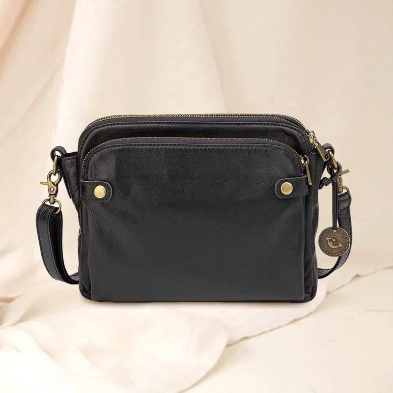 Convertible Crossbody Bag with Adjustable Strap and Card Slots for 10in Tablets