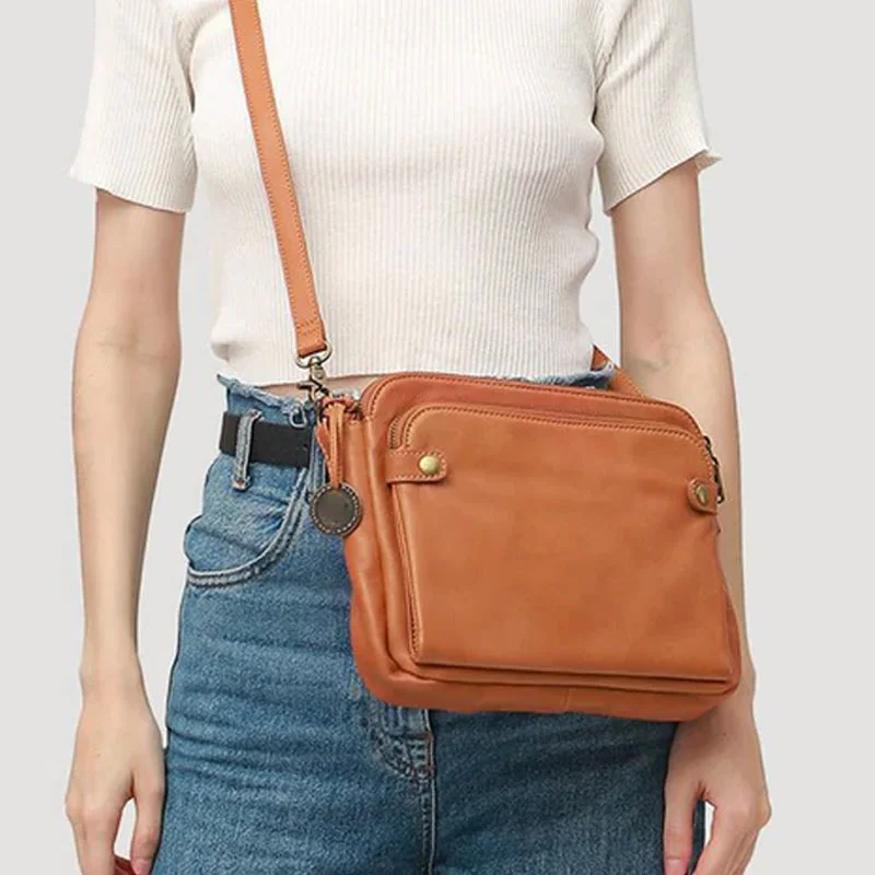 Convertible Crossbody Bag with Adjustable Strap and Card Slots for 10in Tablets