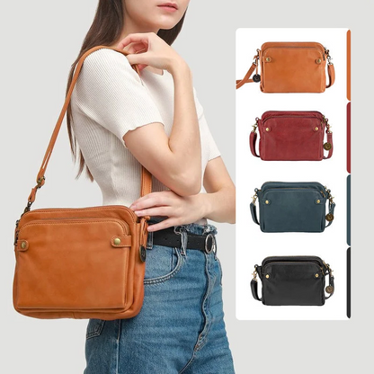Convertible Crossbody Bag with Adjustable Strap and Card Slots for 10in Tablets