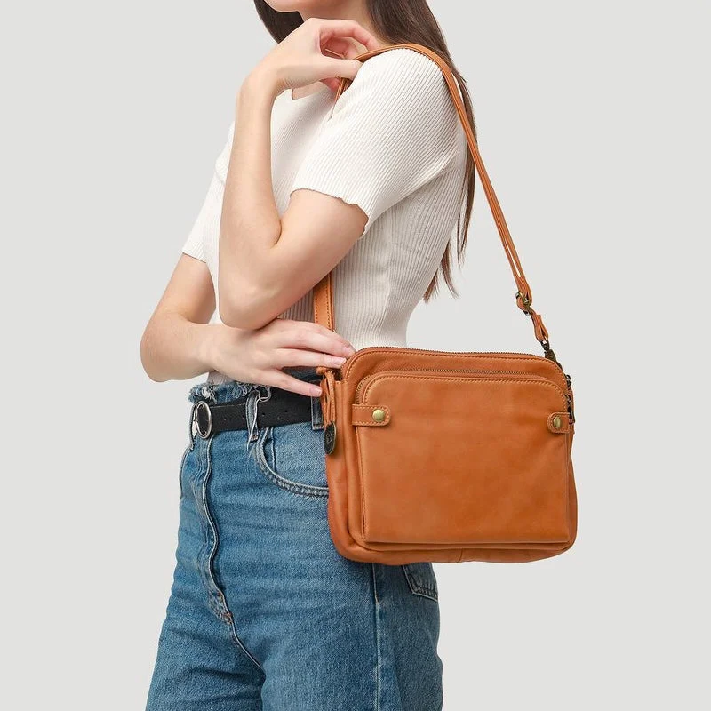Convertible Crossbody Bag with Adjustable Strap and Card Slots for 10in Tablets