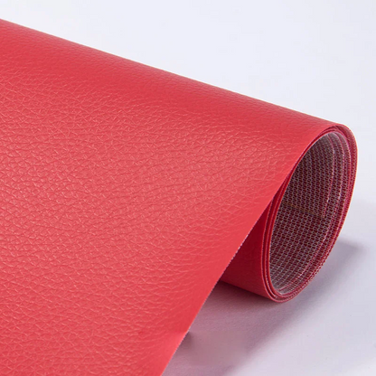 Self-Adhesive Leather Repair Patch with Water Resistant Texture, 20 x 54 Inches