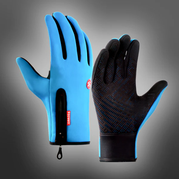 Winter Gloves with Touchscreen Fingertips and Textured Grip for Cold Weather Protection