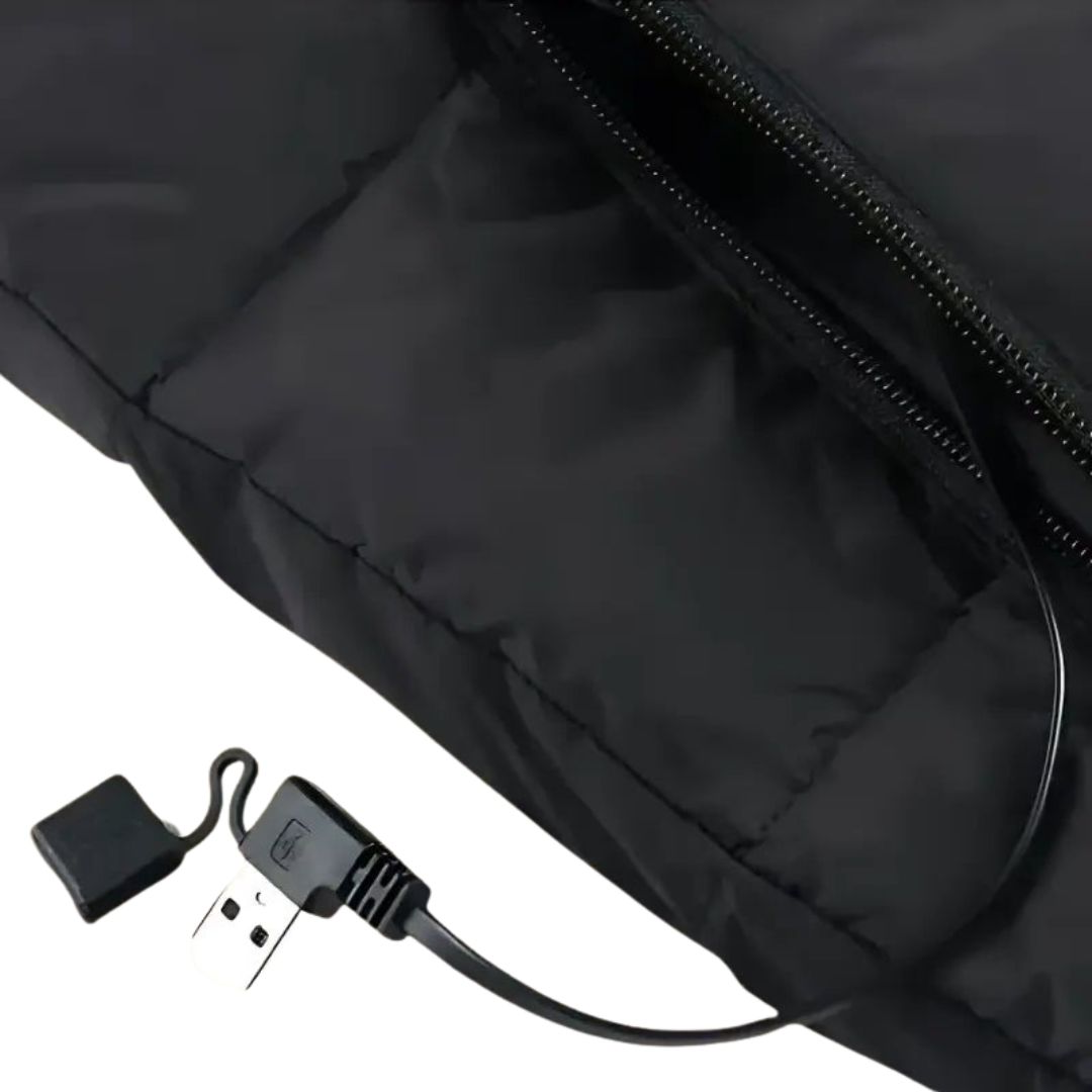 Heated Gilet for Women with Nine Zones and Adjustable Temperature Settings