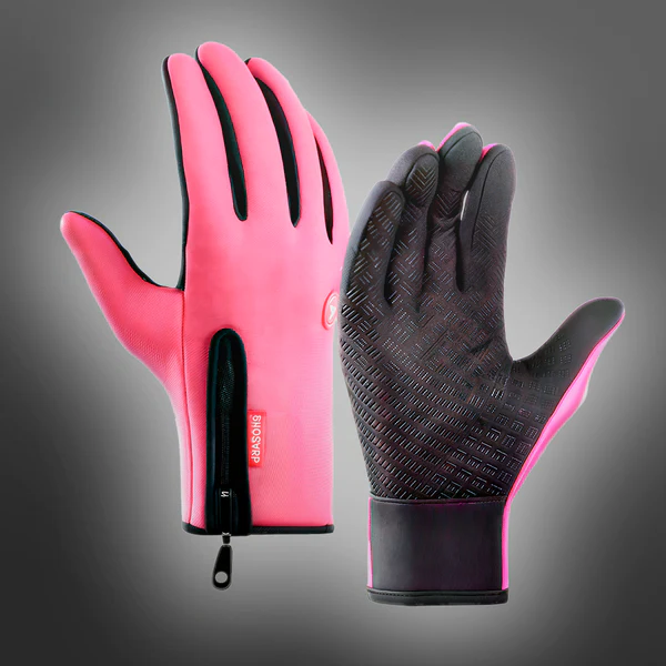 Winter Gloves with Touchscreen Fingertips and Textured Grip for Cold Weather Protection