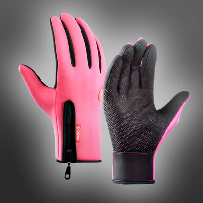 Winter Gloves with Touchscreen Fingertips and Textured Grip for Cold Weather Protection