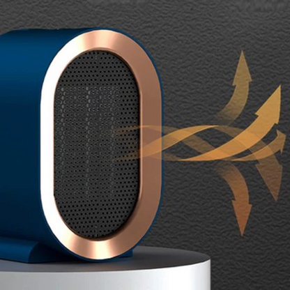 Portable Electric Heater with Programmable Timer and Anti Tilt Safety Switch