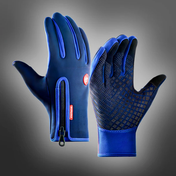 Winter Gloves with Touchscreen Fingertips and Textured Grip for Cold Weather Protection