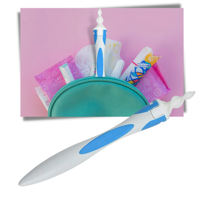 Spiral Silicone Ear Cleaning Tool with 16 Replaceable Tips and Reusable Handle