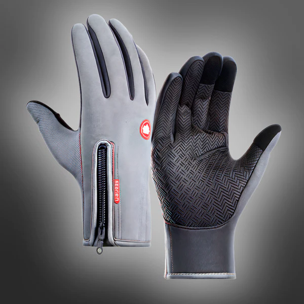 Winter Gloves with Touchscreen Fingertips and Textured Grip for Cold Weather Protection