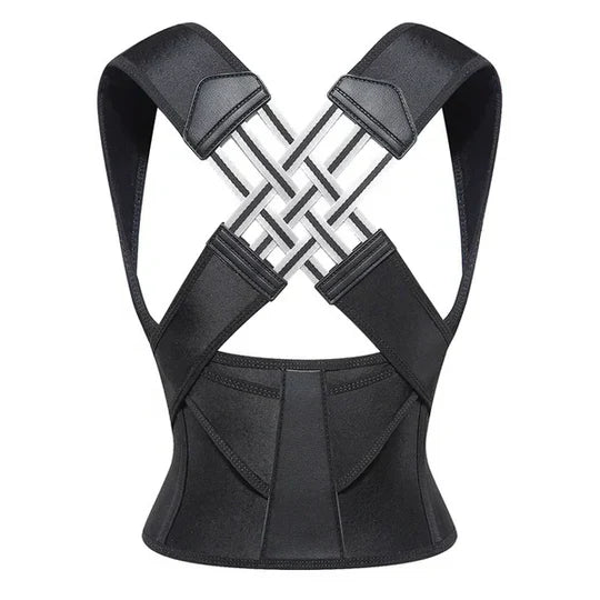Shoulder and Neck Support Brace with Adjustable Straps for Posture Training