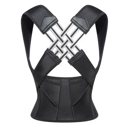 Shoulder and Neck Support Brace with Adjustable Straps for Posture Training