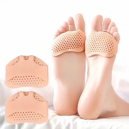 Gel Metatarsal Pads with Ventilated Design and Washable Construction for Men and Women