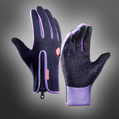 Winter Gloves with Touchscreen Fingertips and Textured Grip for Cold Weather Protection