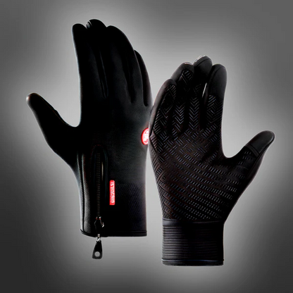 Winter Gloves with Touchscreen Fingertips and Textured Grip for Cold Weather Protection