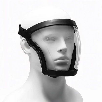 Polycarbonate Face Shield with Anti-Fog Visor and Detachable Filter