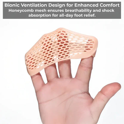 Gel Metatarsal Pads with Ventilated Design and Washable Construction for Men and Women