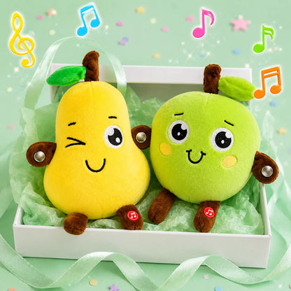 Interactive Parent-Child Plush Toy with Musical Sensory Activities and Shared Play Design