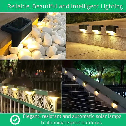 Solar LED Pathway Light with Automatic Dusk Sensor and IP45 Waterproof Rating All Vera Mart