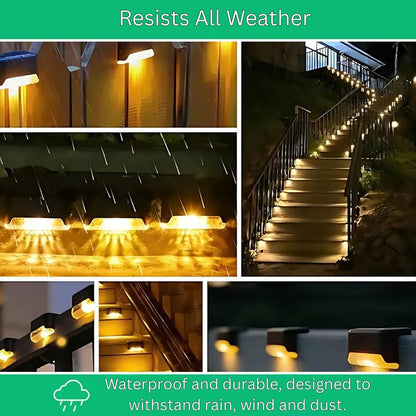 Solar LED Pathway Light with Automatic Dusk Sensor and IP45 Waterproof Rating All Vera Mart