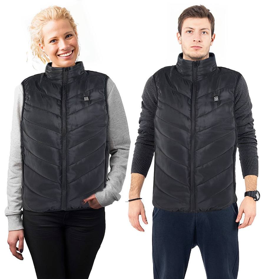Heated Vest with Adjustable Heat Settings and Power Bank Compatibility