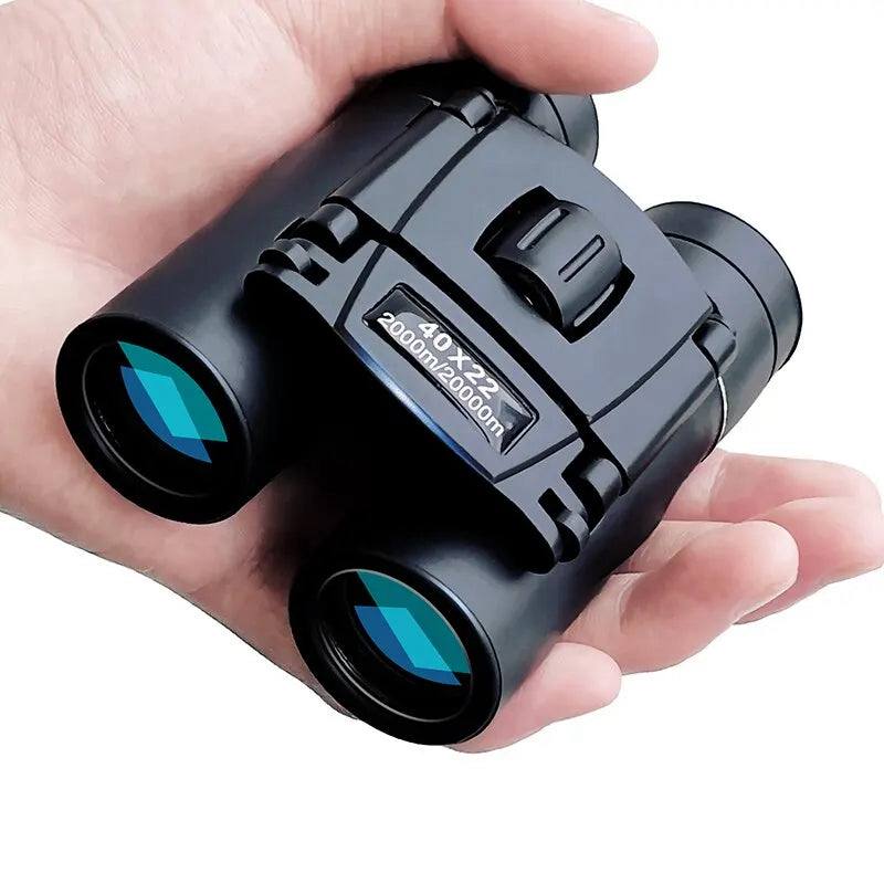 Compact Binoculars 40x22 Optical Zoom with Center Focus Wheel and Adjustable Eyepieces