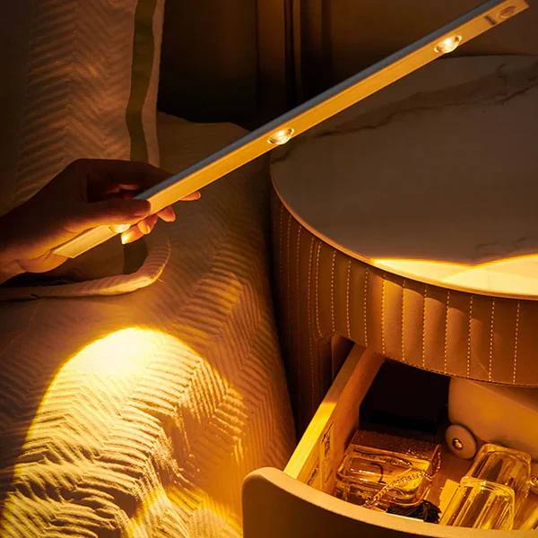 Motion Sensor LED Light Bar with Stepless Dimming and Three Color Temperatures