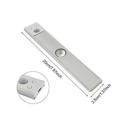 Motion Sensor LED Light Bar with Stepless Dimming and Three Color Temperatures